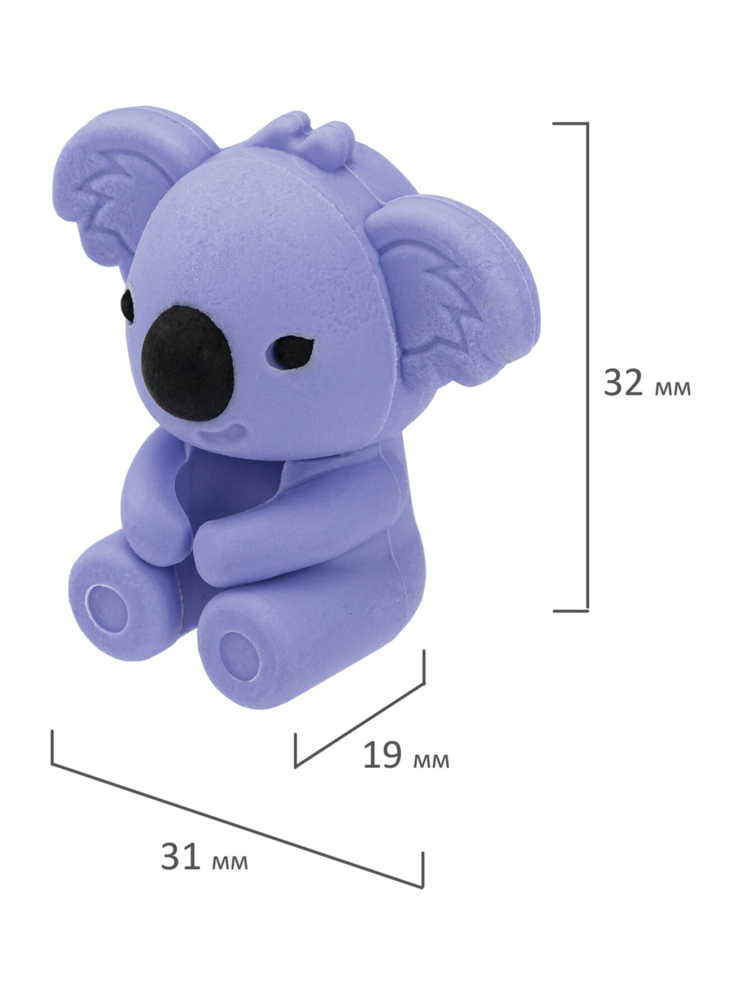 Ластик Funster коалы 3 шт. - фото 10