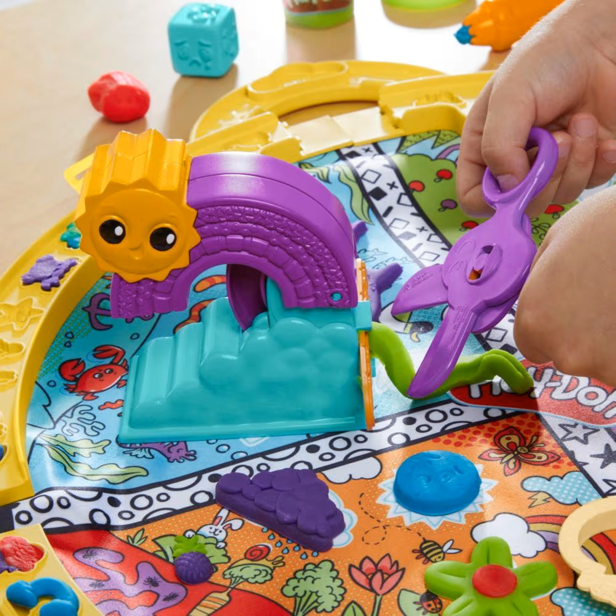 Масса для лепки Hasbro набор Play-Doh с ковриком - фото 8