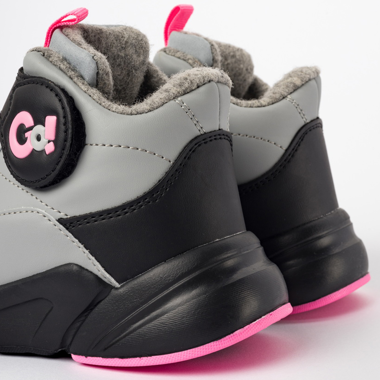 Ботинки TikkaGo 4N13_22581-1_grey-black-pink - фото 4