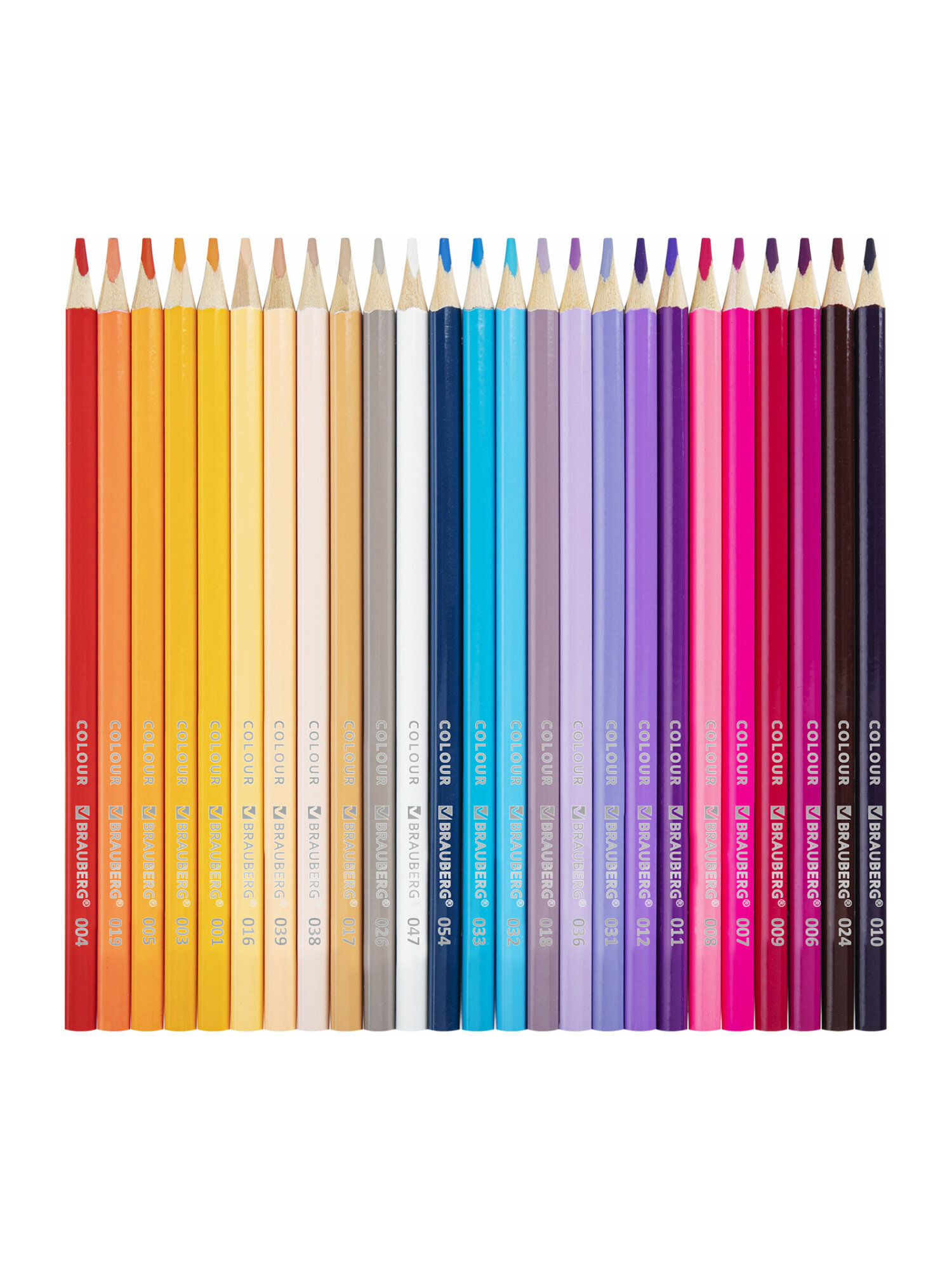 Карандаши цветные Brauberg 50 шт. - фото 12