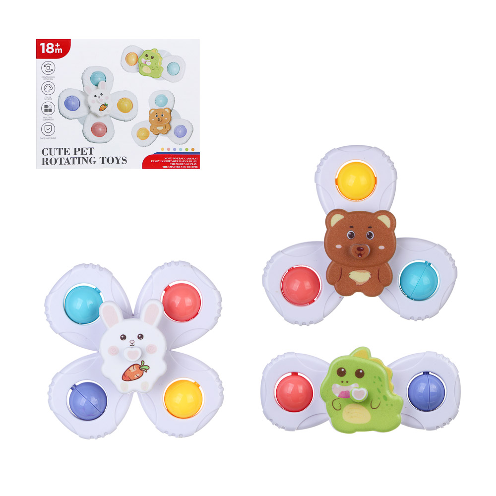 Игрушка Игроленд сортер спиннер Крутящиеся фигурки - фото 1