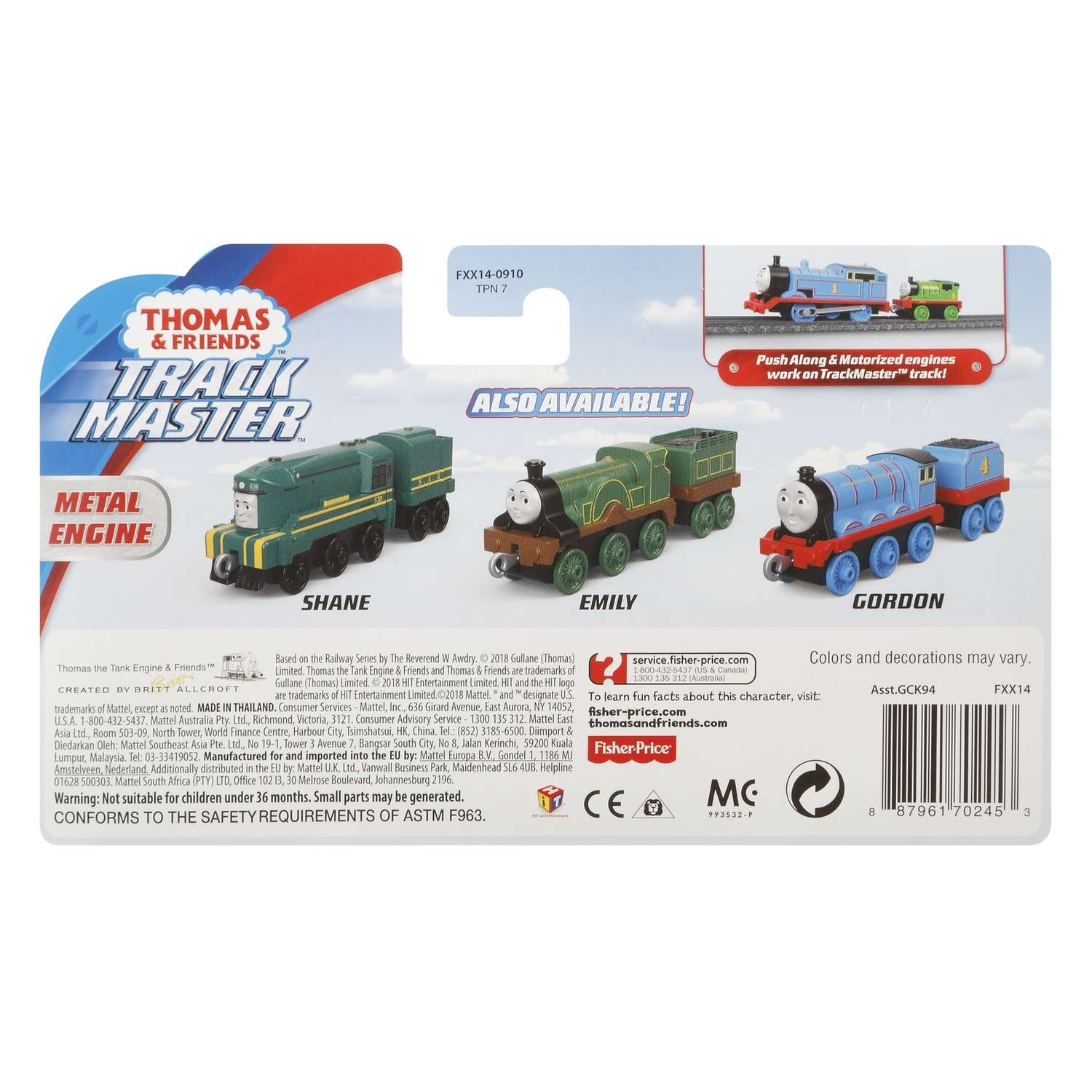 Развивающая железная дорога Thomas and Friends GCK94 - фото 3