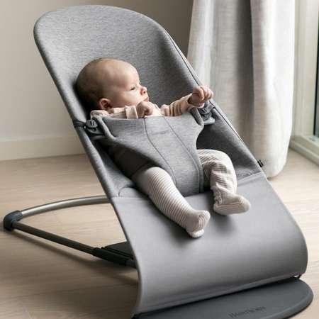 Кресло-шезлонг BabyBjorn Bliss Jersey Серый