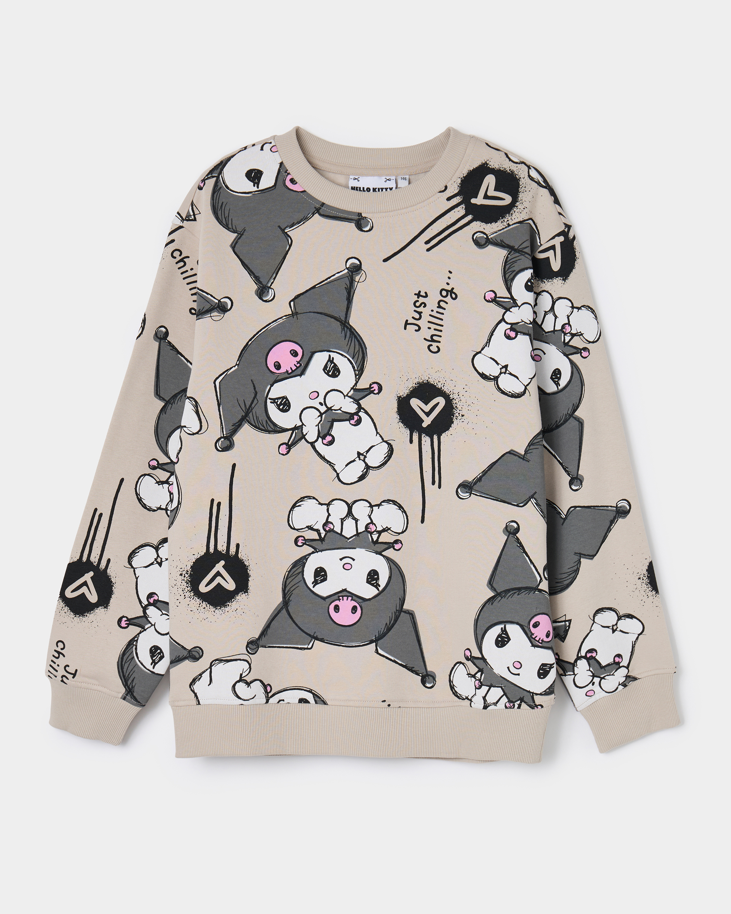 Свитшот HELLO KITTY AND FRIENDS W26LC3-5107FStg-L2 - фото 1