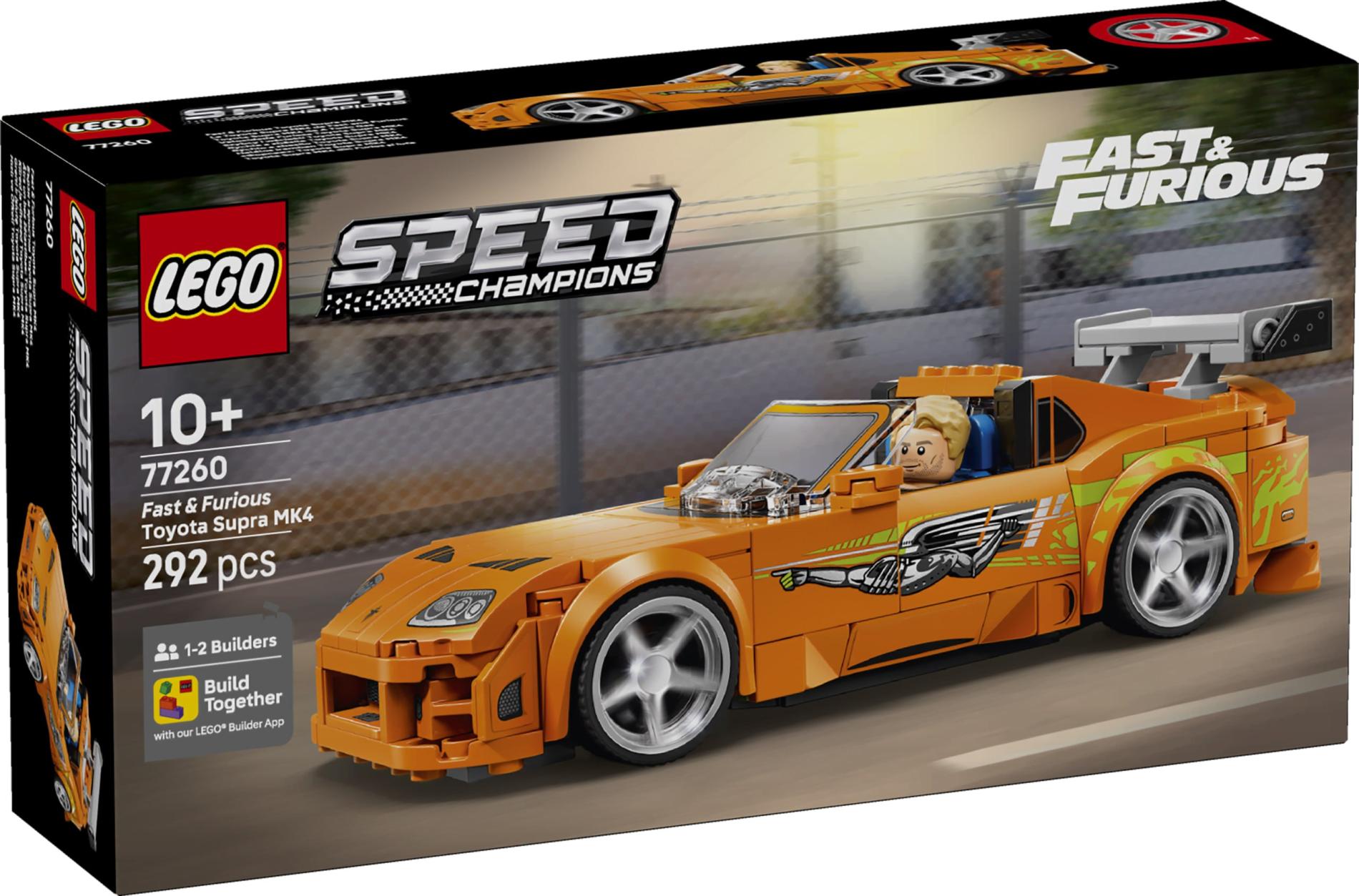 Конструктор LEGO Speed Champions Форсаж Тойота Супра МК 292 дет. - фото 4