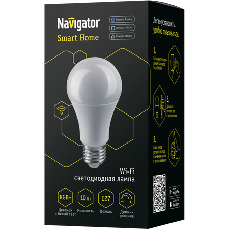 Умная лампочка navigator NLL-A60