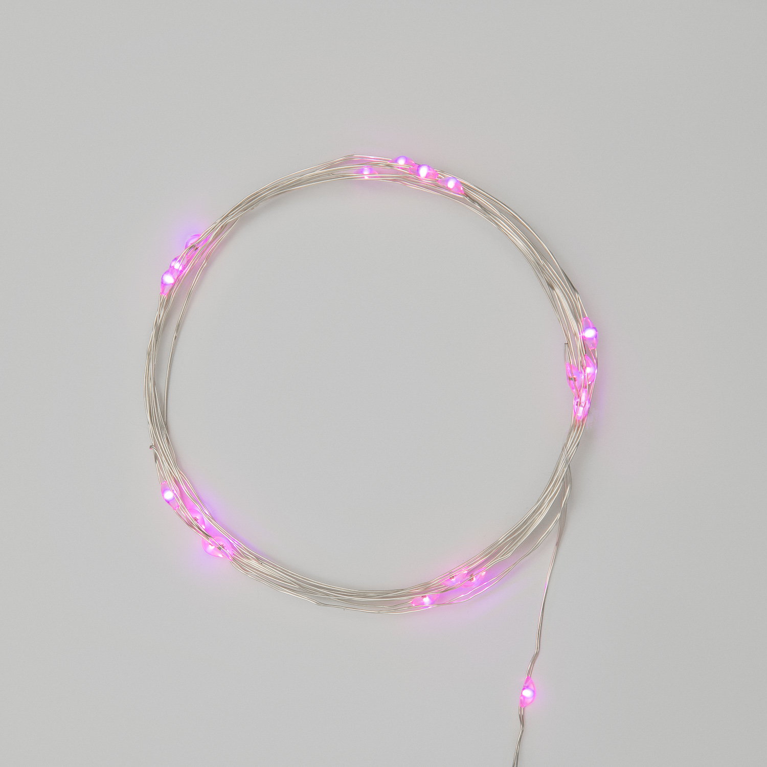 Светодиодная гирлянда NEON-NIGHT Роса 2 м розовое свечение 303-007 - фото 10