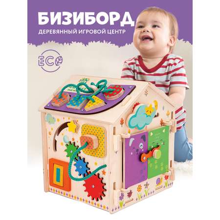 Игрушка Mag Wood бизиборд Пингвин