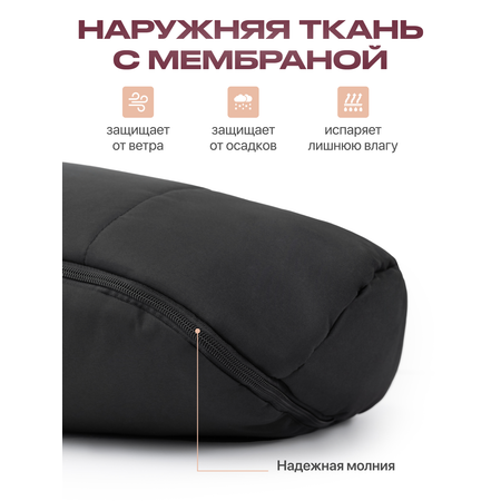 Конверт в коляску зимний