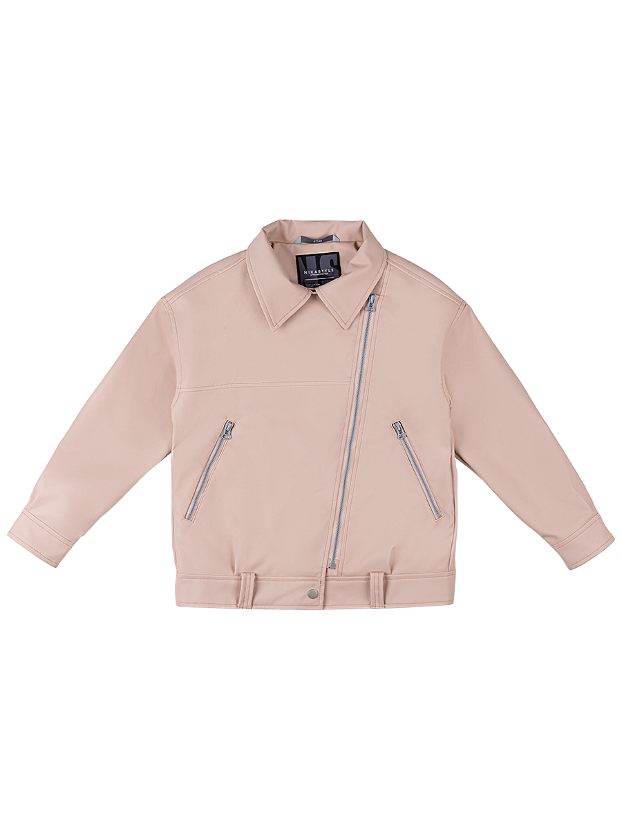 Куртка NIKASTYLE 4л7624 пудра - фото 6