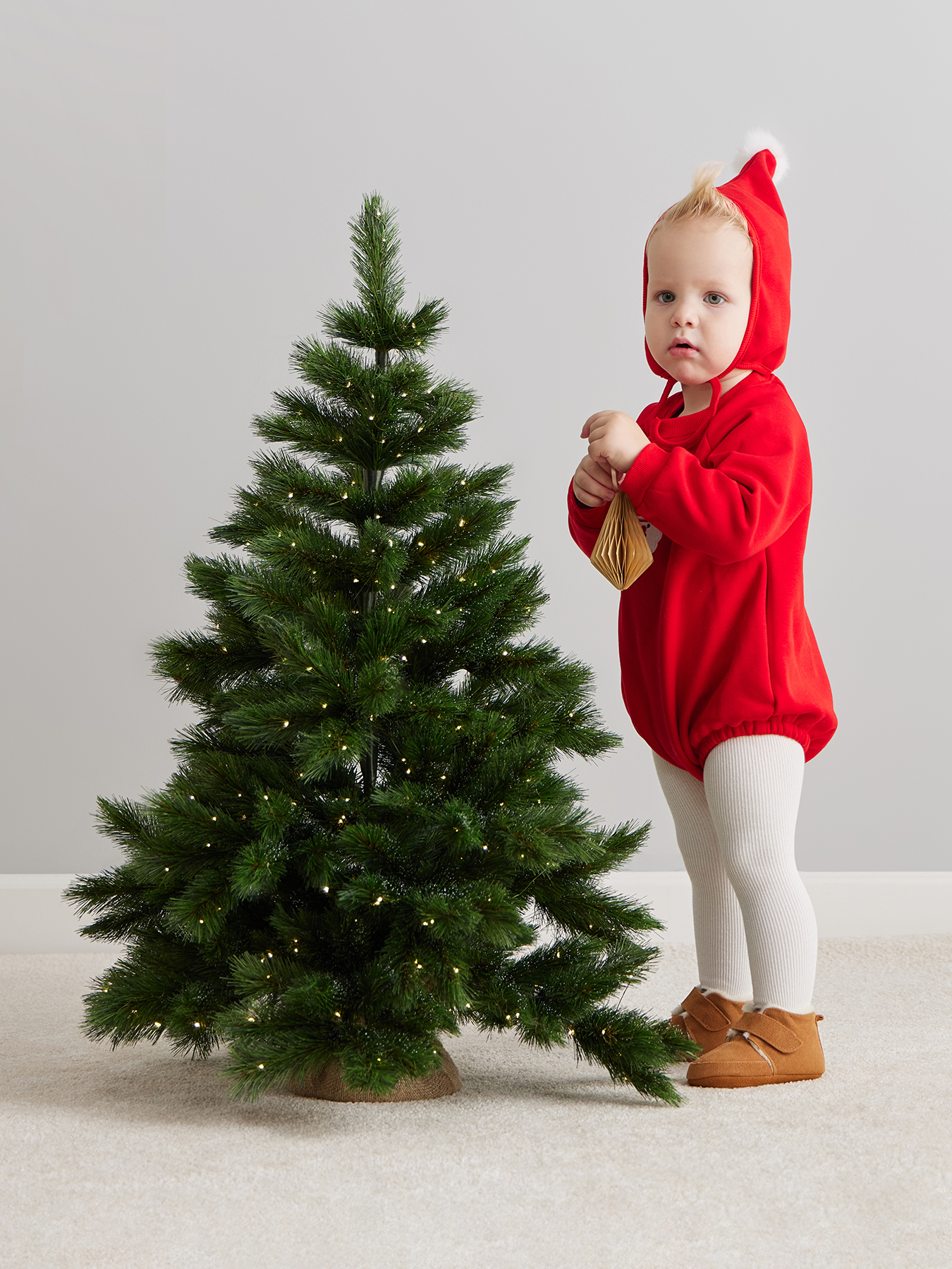 Боди и шапочка Happy Baby 88573-0_red - фото 22