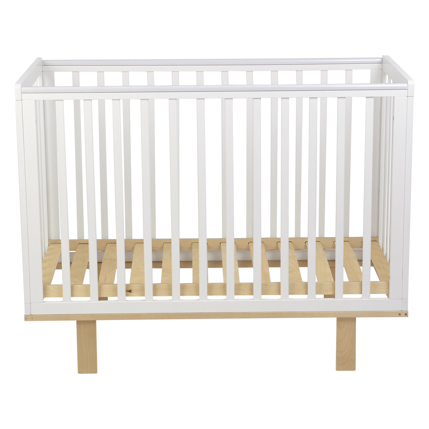 Детская кроватка Polini kids прямоугольная, (белый) - фото 3