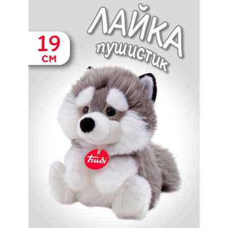 Мягкая игрушка Trudi Лайка-пушистик 19см