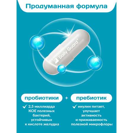 Комплекс пробиотиков Форте Daily Guard капсулы №15