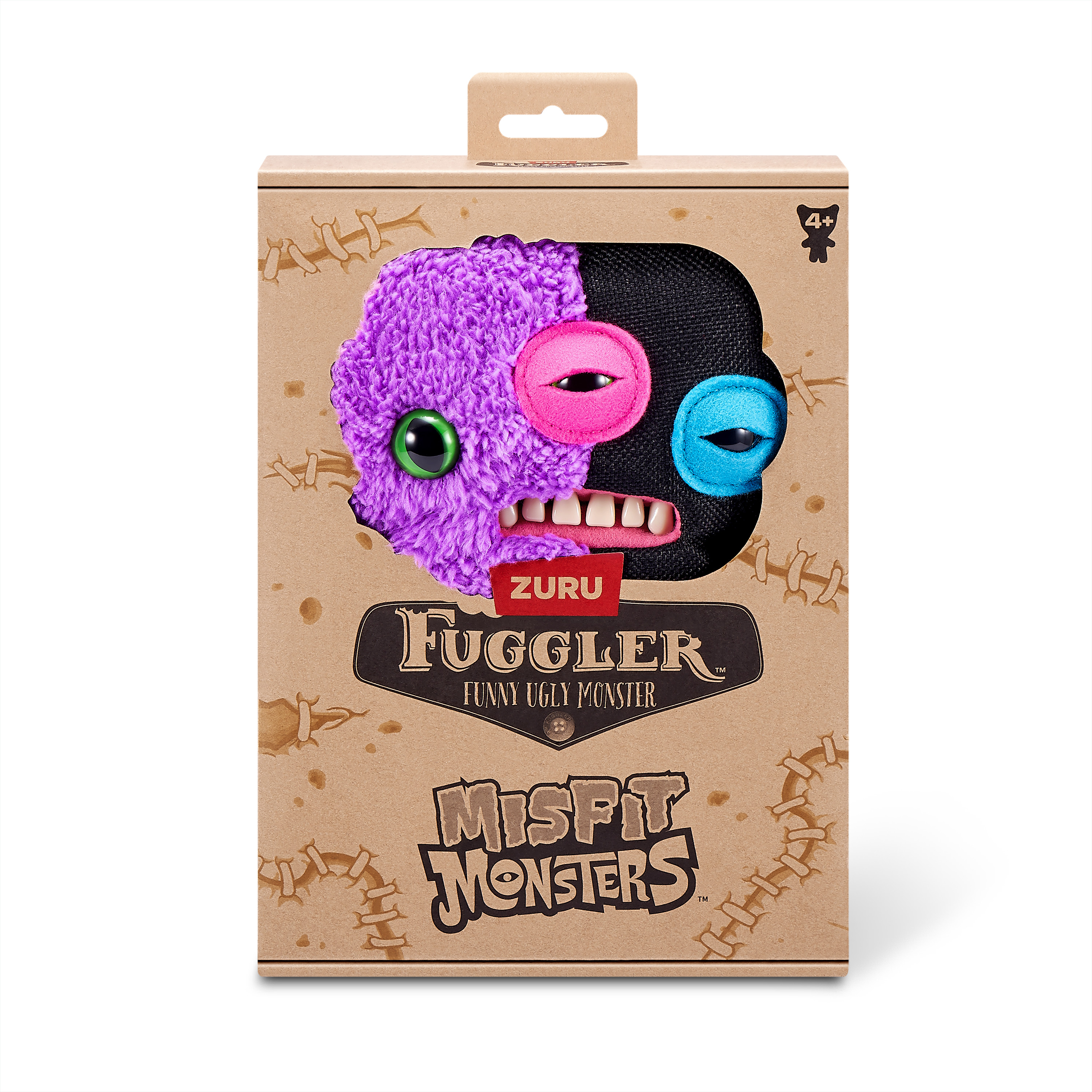 Мягкая игрушка FUGGLER Зубастик Половинки 24 см - фото 11