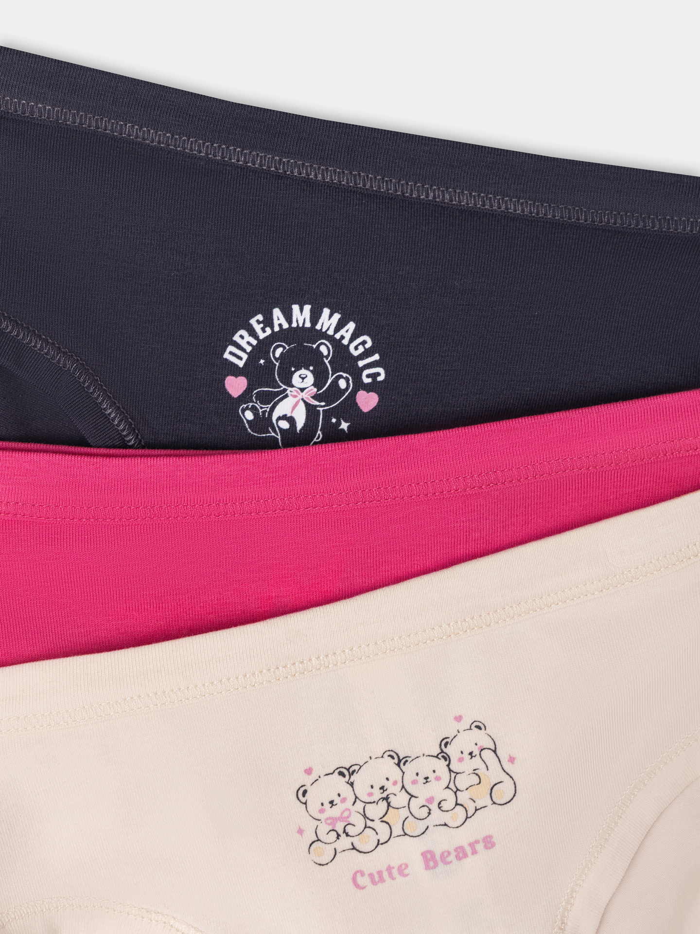 Трусы 3 шт Mark Formelle (Марк Формэль) 417747-3/жасмин +печать - фото 3