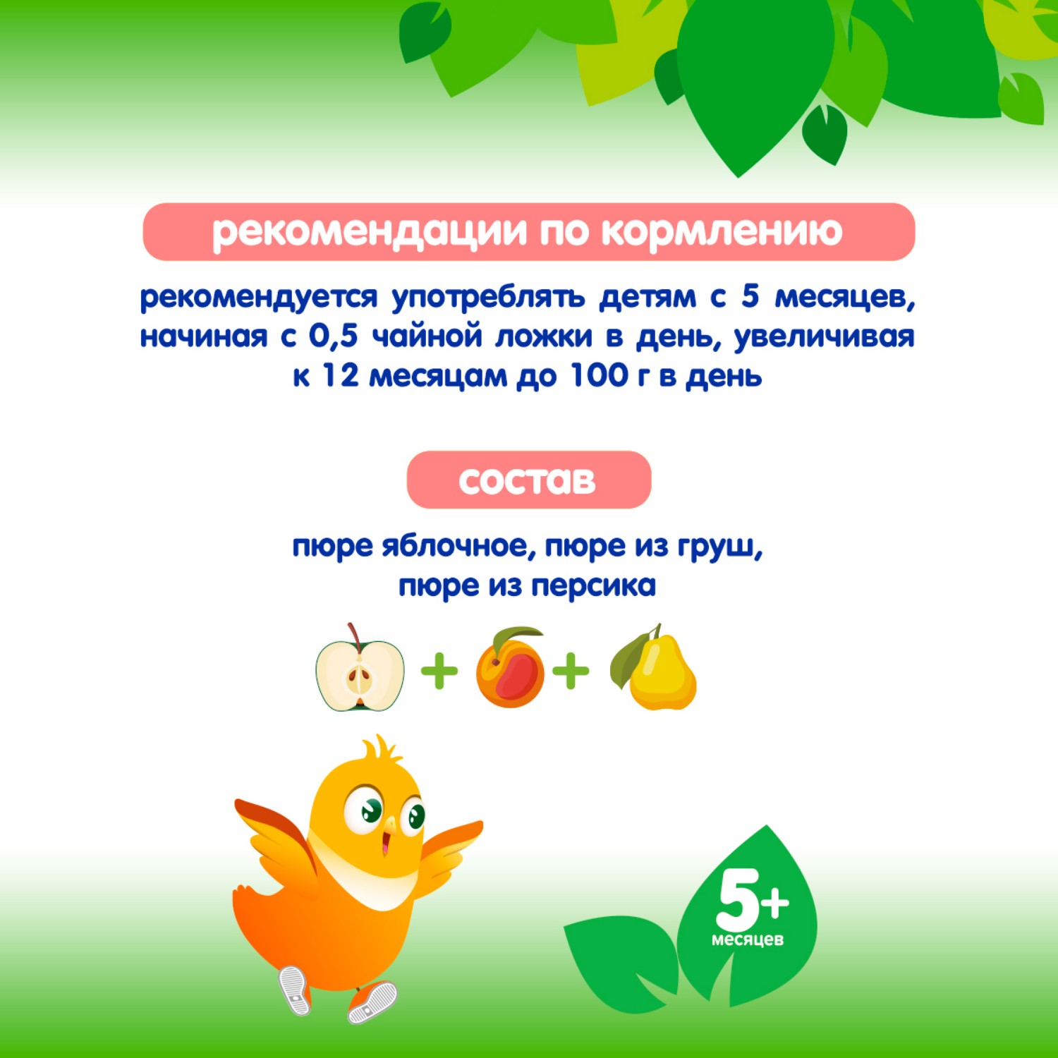 Пюре Черноголовка Бэйби Фруктовый салатик с 5 мес 85 г - фото 3