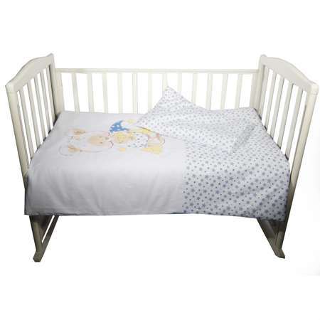 КПБ детский Babyton Luna (Луна) голубой