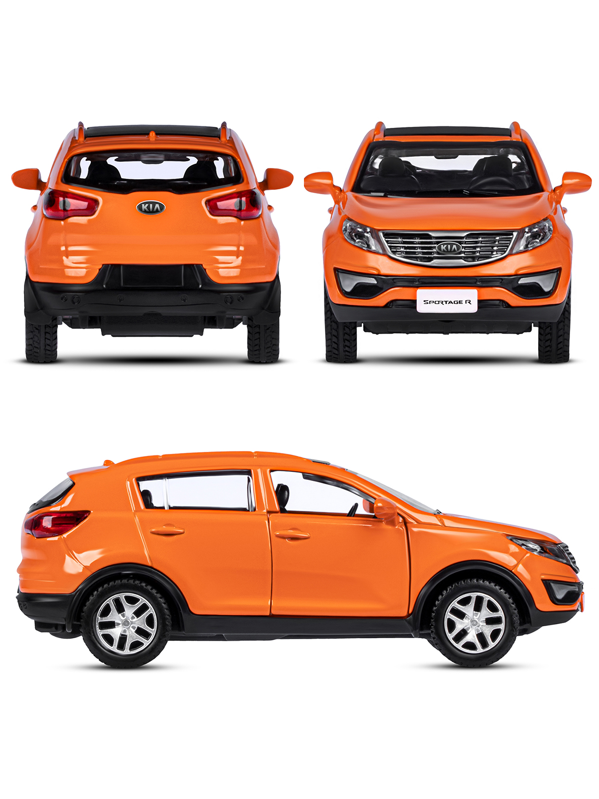 Внедорожник АВТОпанорама KIA Sportage R 1:39 JB1251786 - фото 7