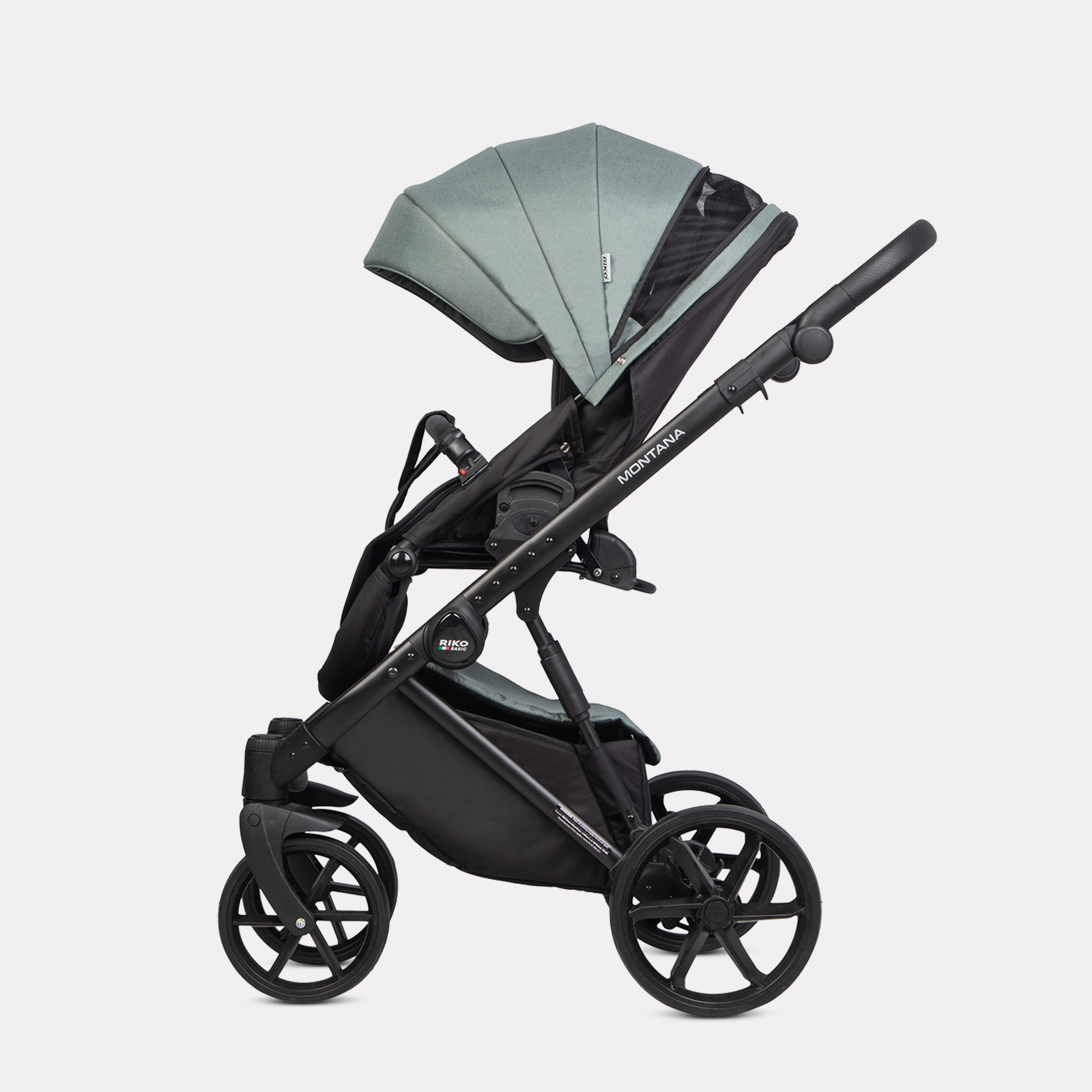 Коляска 2в1 Riko Basic Montana зеленый - фото 7