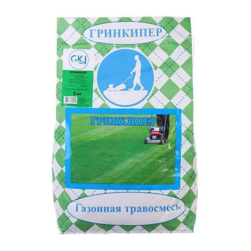 Семена газонной травосмеси Гринкипер для декоративных лужаек 5 кг - фото 1