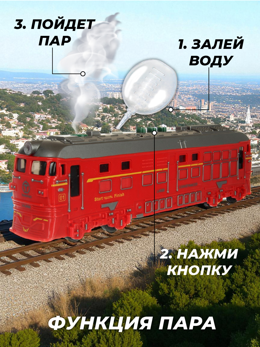 Поезд Veld Co 1:14 136078 - фото 8