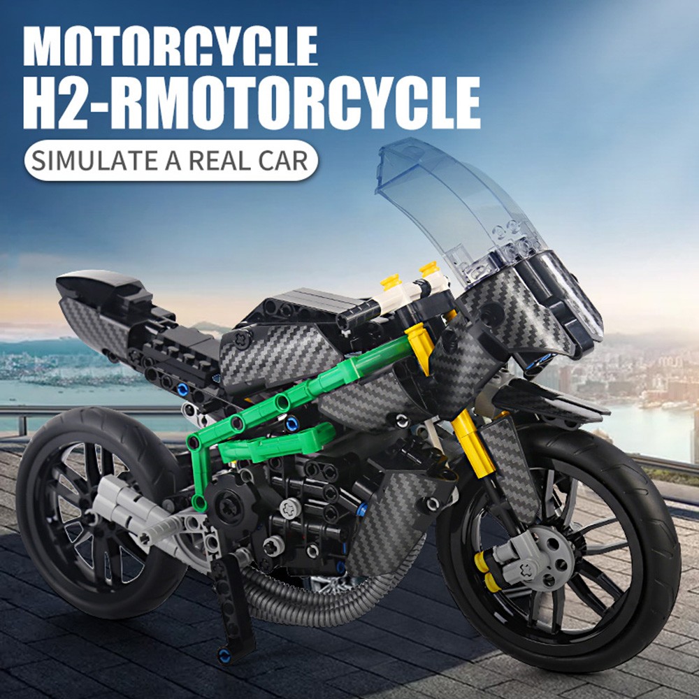 Конструктор Mould King Мотоцикл Kawasaki - фото 2
