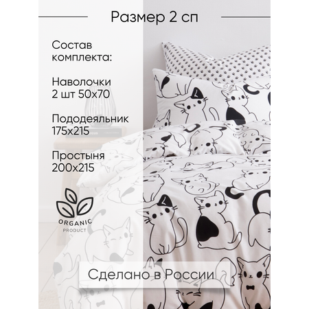 Постельное белье 2 спальное евро Ночь Нежна Саймон наволочки 50х70