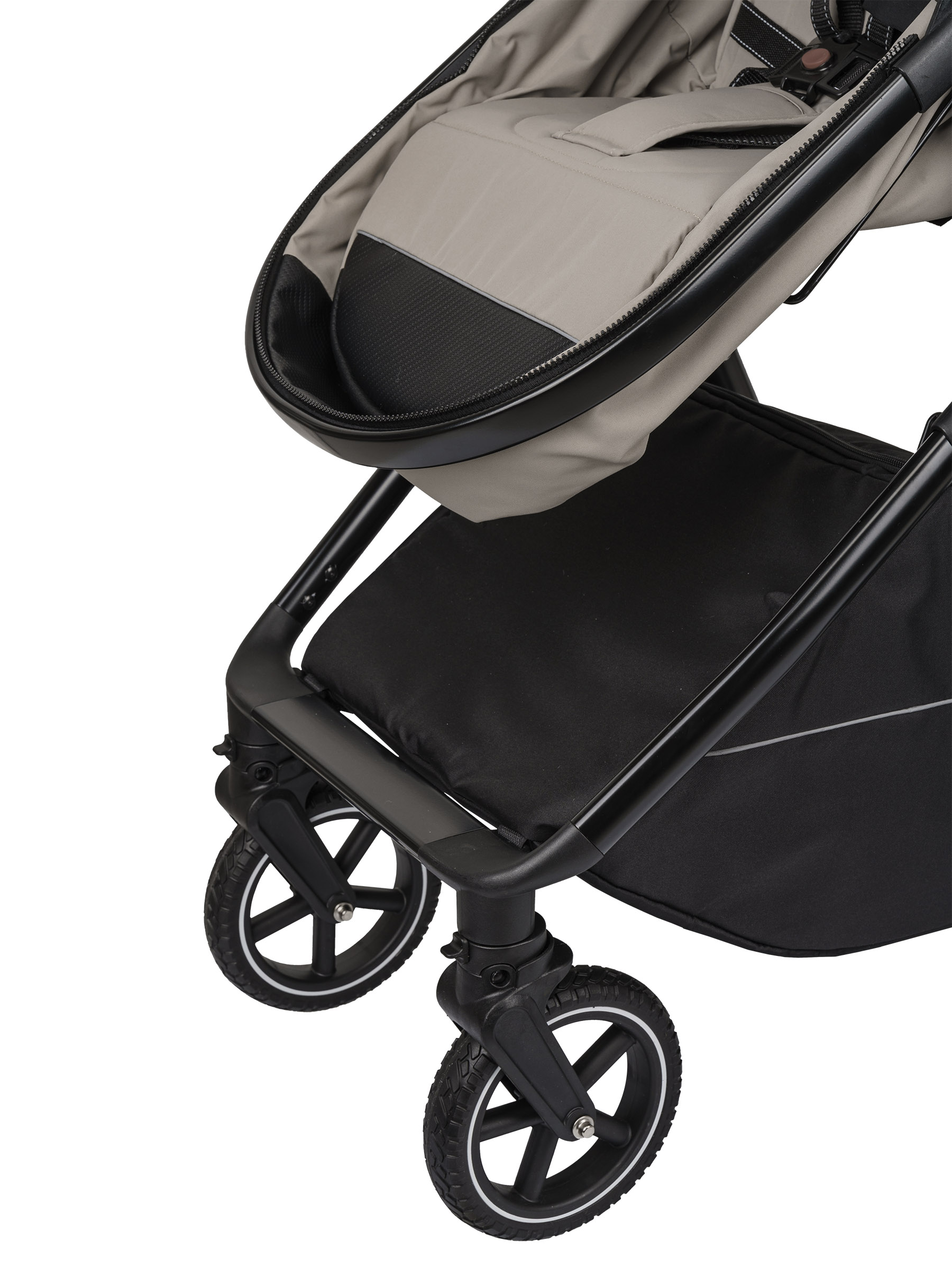 Коляска трансформер Indigo TARGET 3в1 бежевый - фото 36