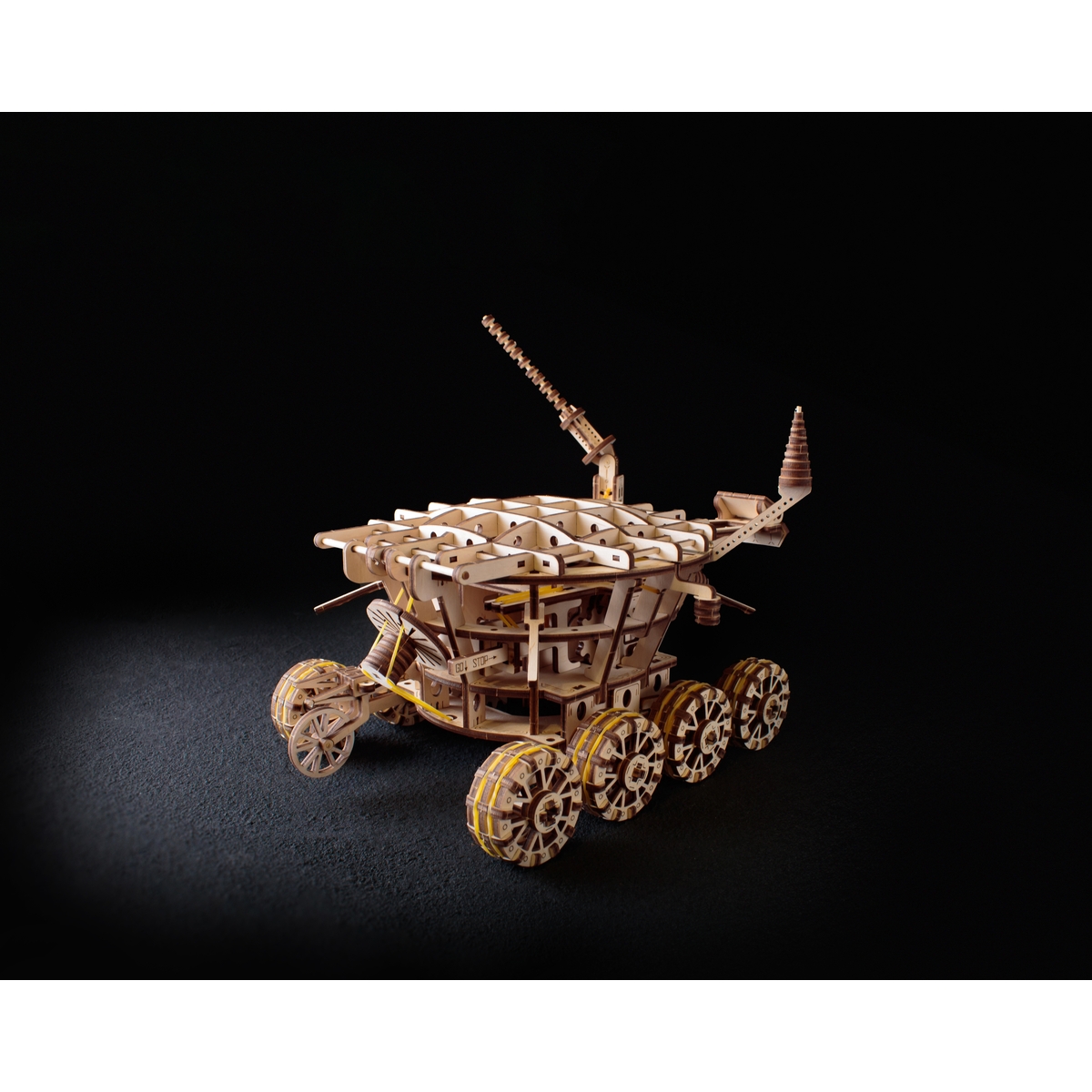 Конструктор Eco Wood Art Робот Луноход деревянный - фото 17