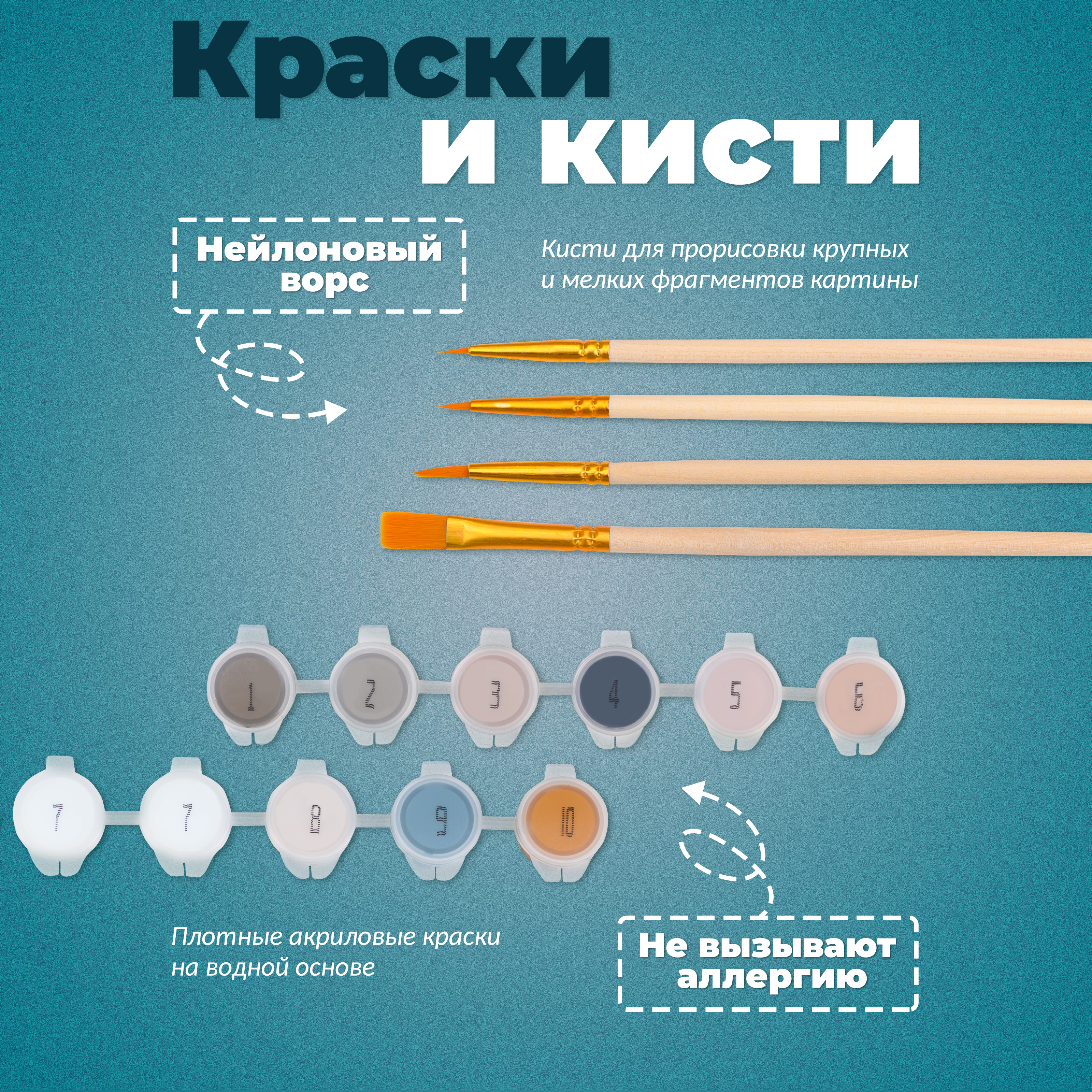 Картина по номерам UNIDEA Мемные животные в ассортименте - фото 7