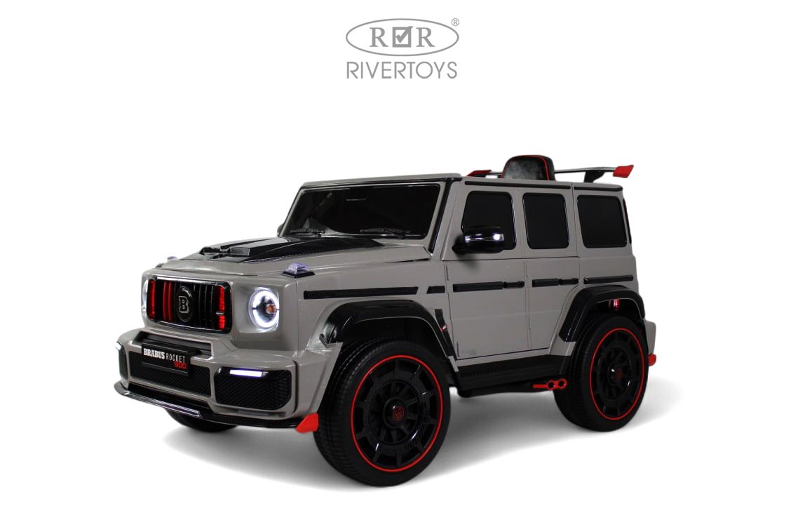 Электромобиль RIVERTOYS Mercedes Z777ZZ-GREY С пультом ДУ - фото 1
