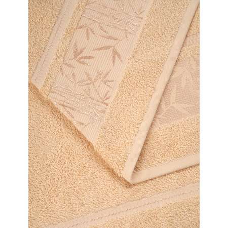 Полотенце банное набор Ночь Нежна Ночь Нежна \"Decorative\" 70х130 - 2 шт цвет бежевый