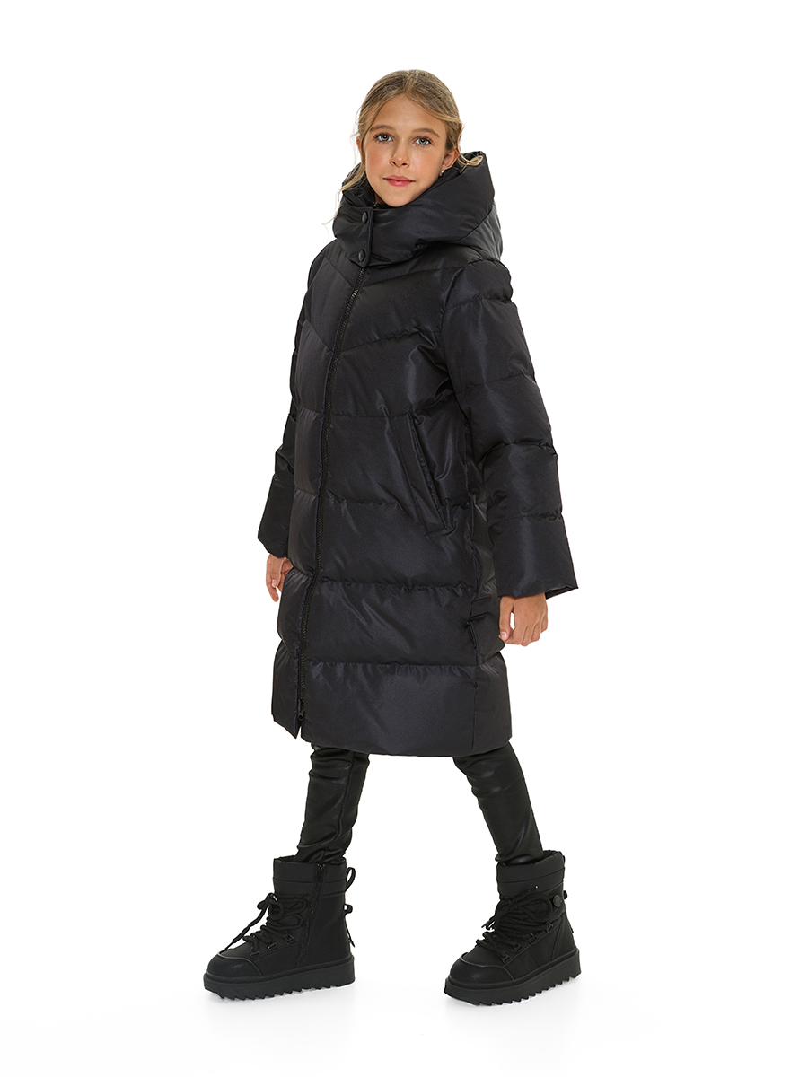 Пальто Arctiline Мартина-1 67881- DW-24 Черный - фото 2