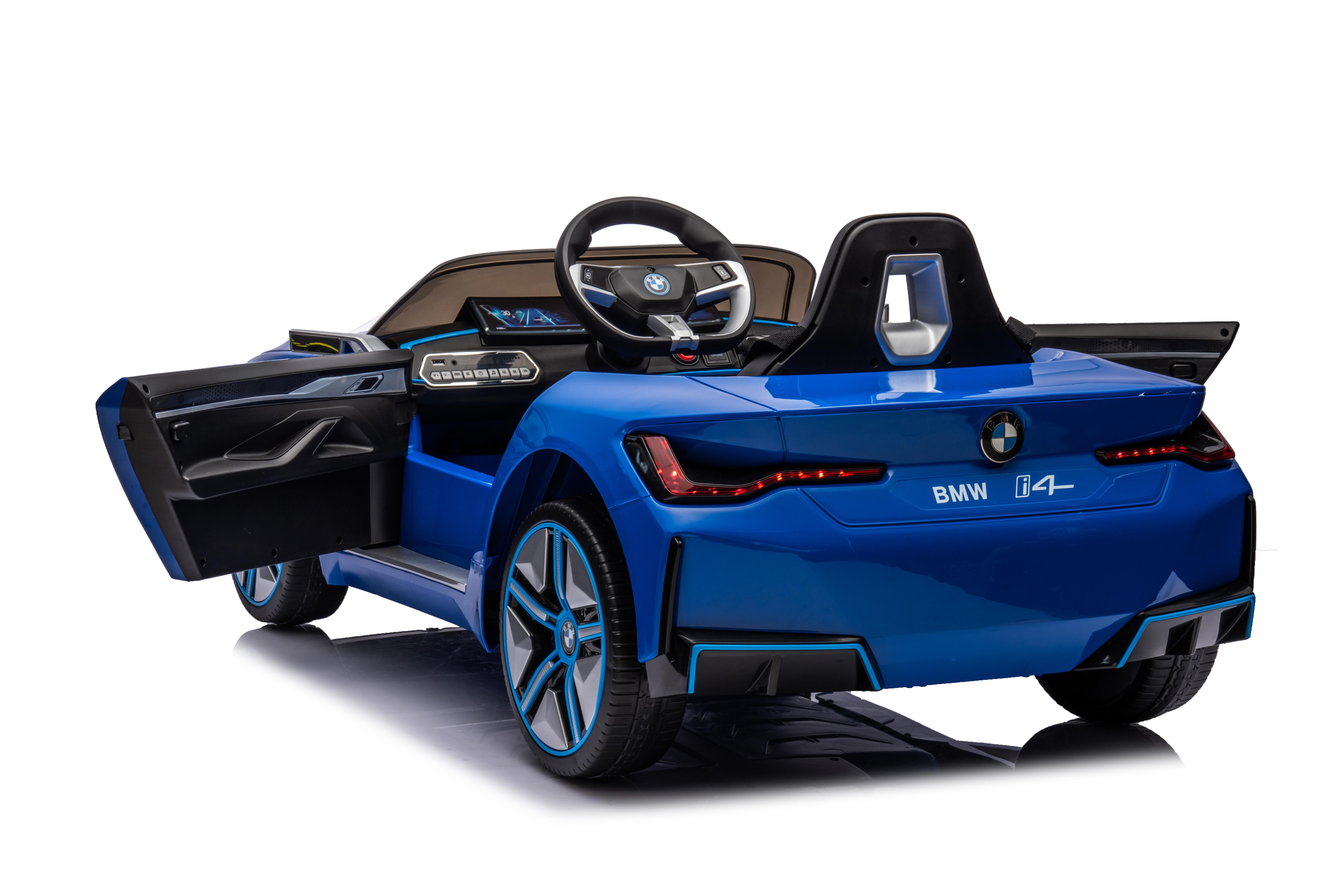 Автомобиль TOYLAND BMW I4, колеса EVA, пульт С пультом ДУ - фото 7