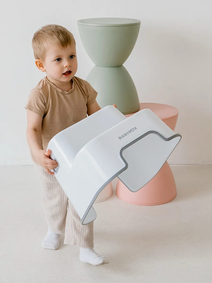 Подставка для ног BabyRox серый - фото 4