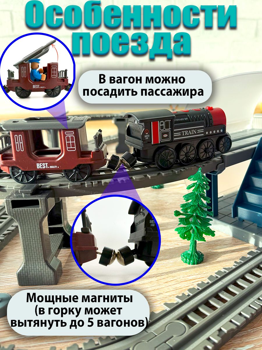 Набор железнодорожный Avangard Toys 5887 - фото 4