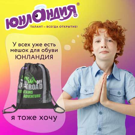 Мешок для обуви Юнландия