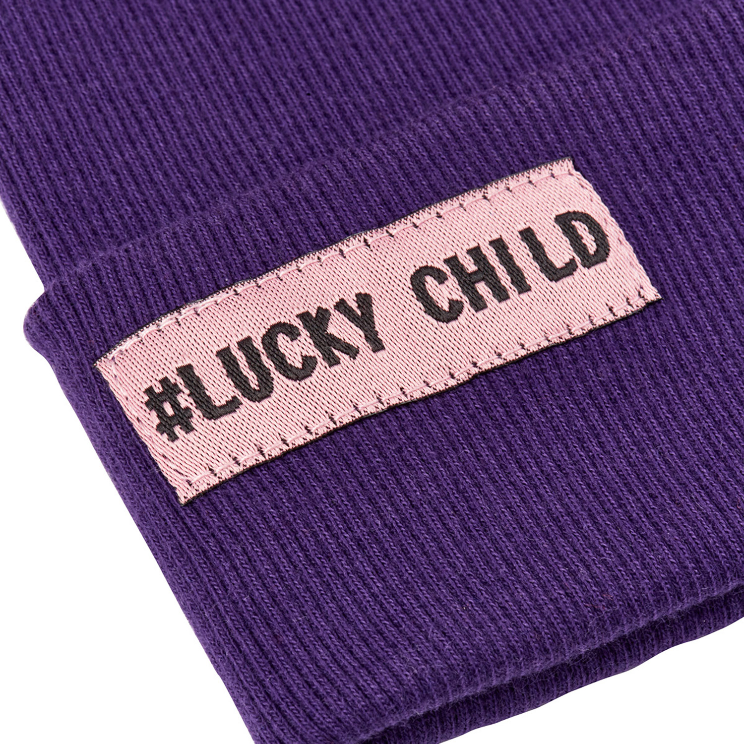 Шапка Lucky Child 77-9/фиолетовый/0-2 - фото 8