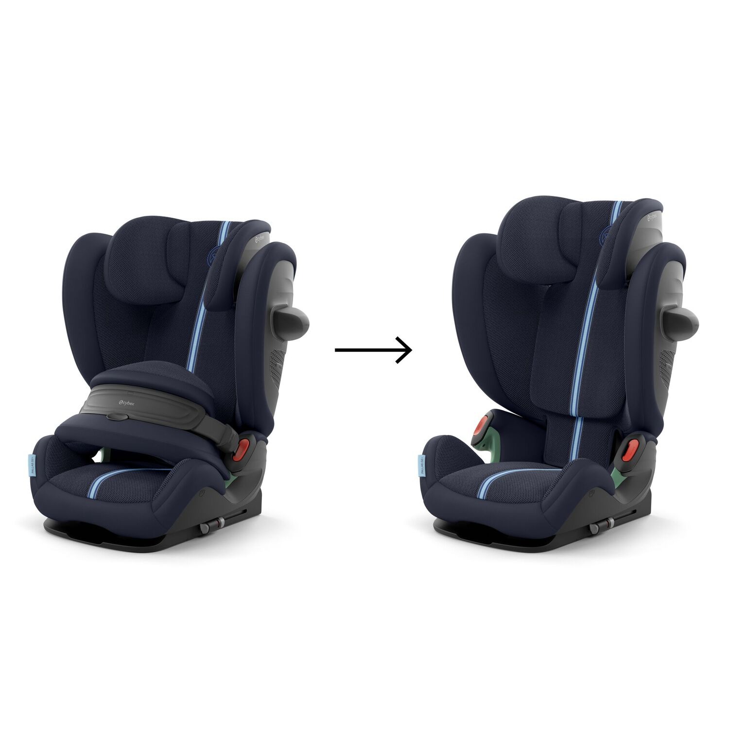 Автокресло Cybex Pallas G2 Plus Isofix 2/3 (15-36 кг) синий - фото 5