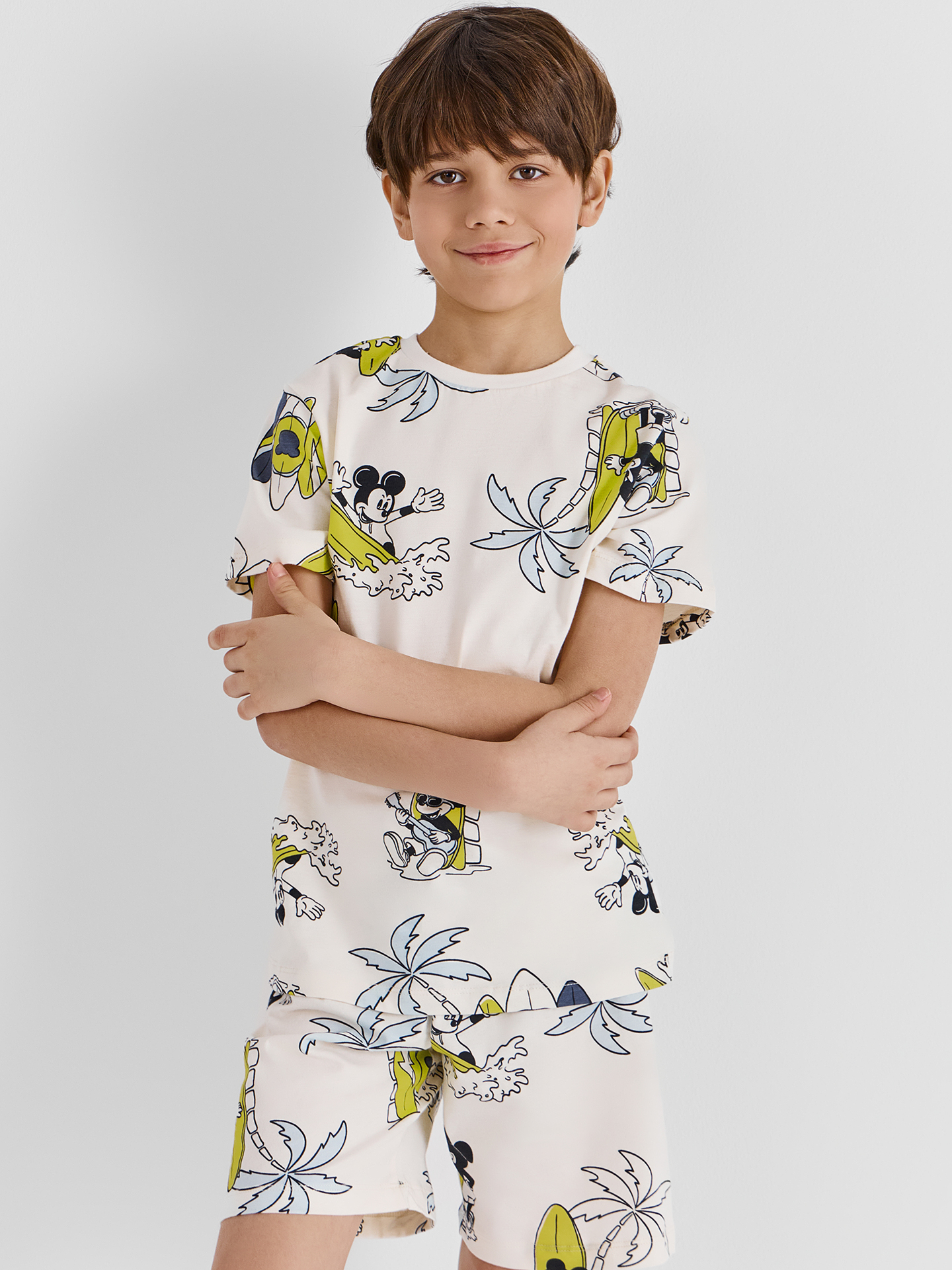 Пижама Mark Formelle (Марк Формэль) 563318/пляжные мышата на молоке - фото 5