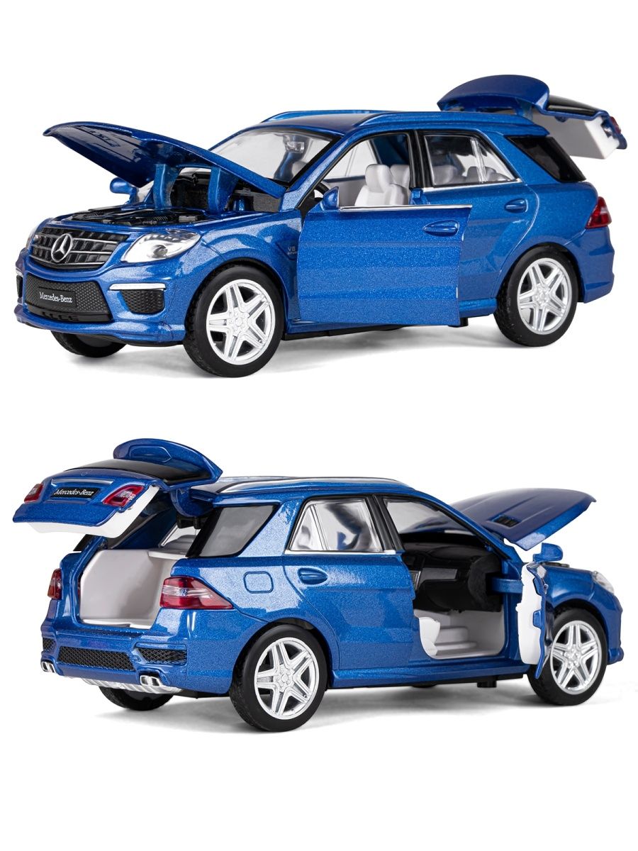 Внедорожник АВТОпанорама Mercedes Benz ML63 AMG 1:32 JB1251149 - фото 7