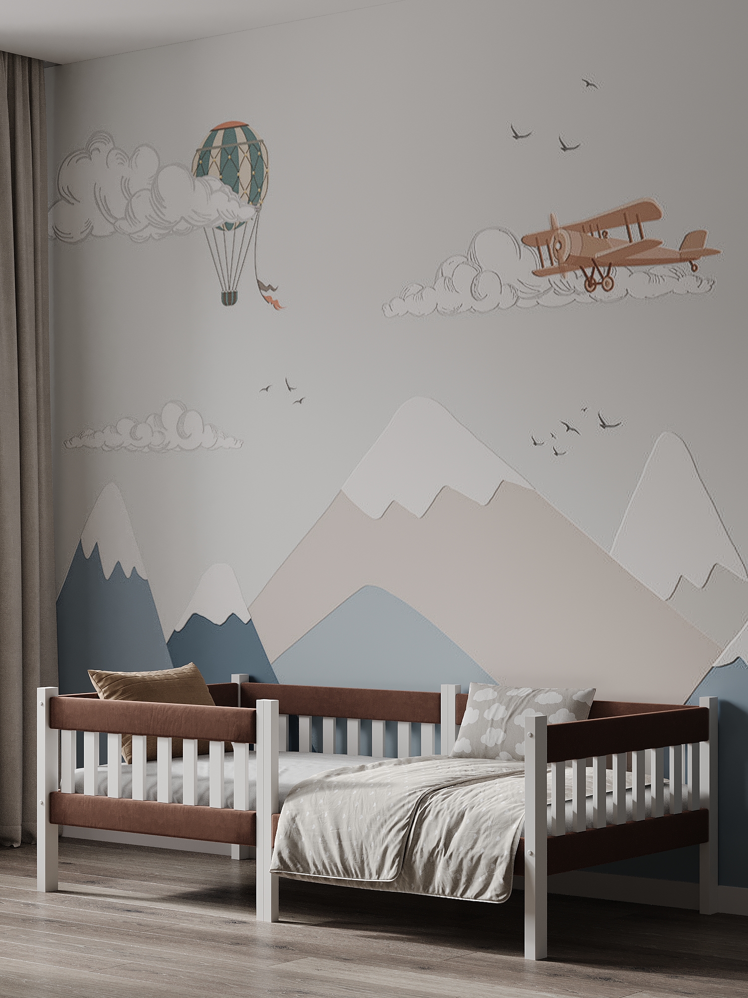 Кровать подростковая Moms charm (коричневый) - фото 12