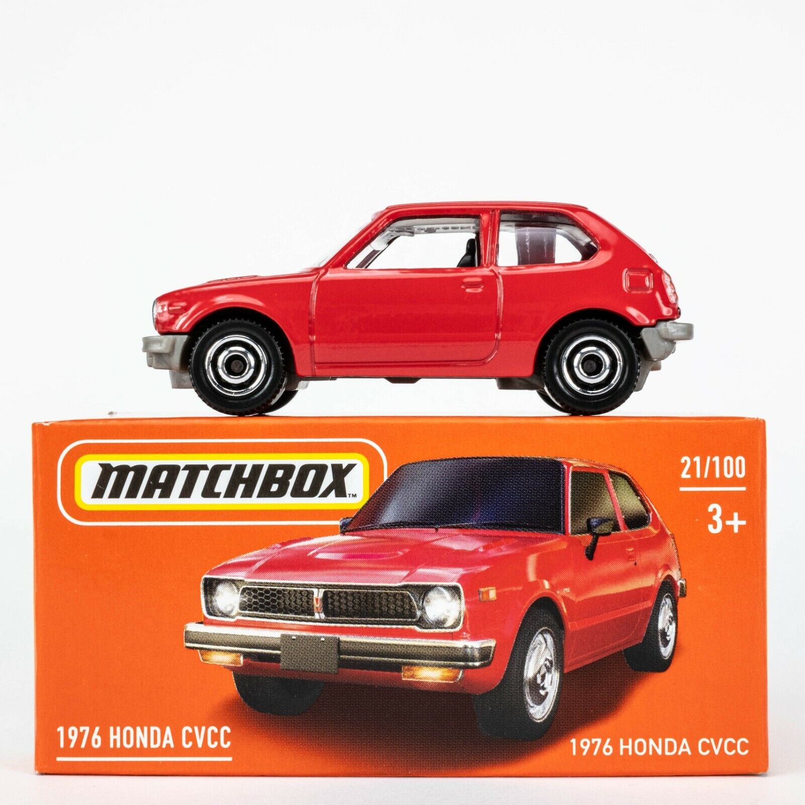 Автомобиль Matchbox Honda 1976 Honda CVCC 60841 - фото 3