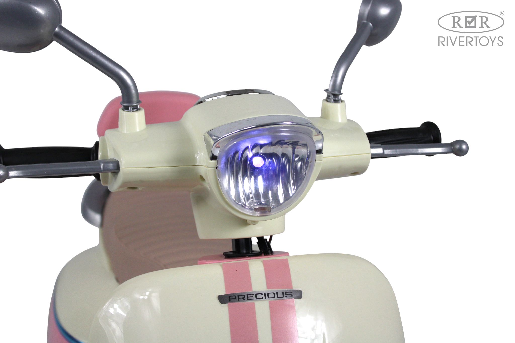 Электромотоцикл RIVERTOYS Z222ZZ-M-PINK - фото 3