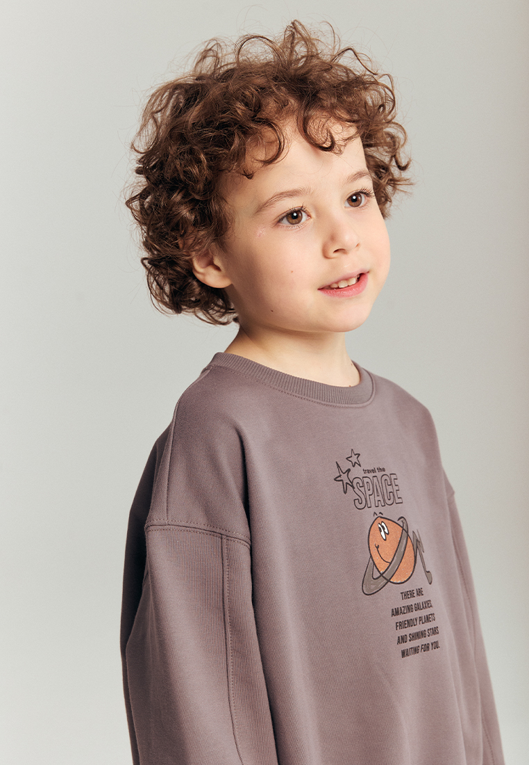 Cвитшот artie W25M08Т-1378M/Серый - фото 9