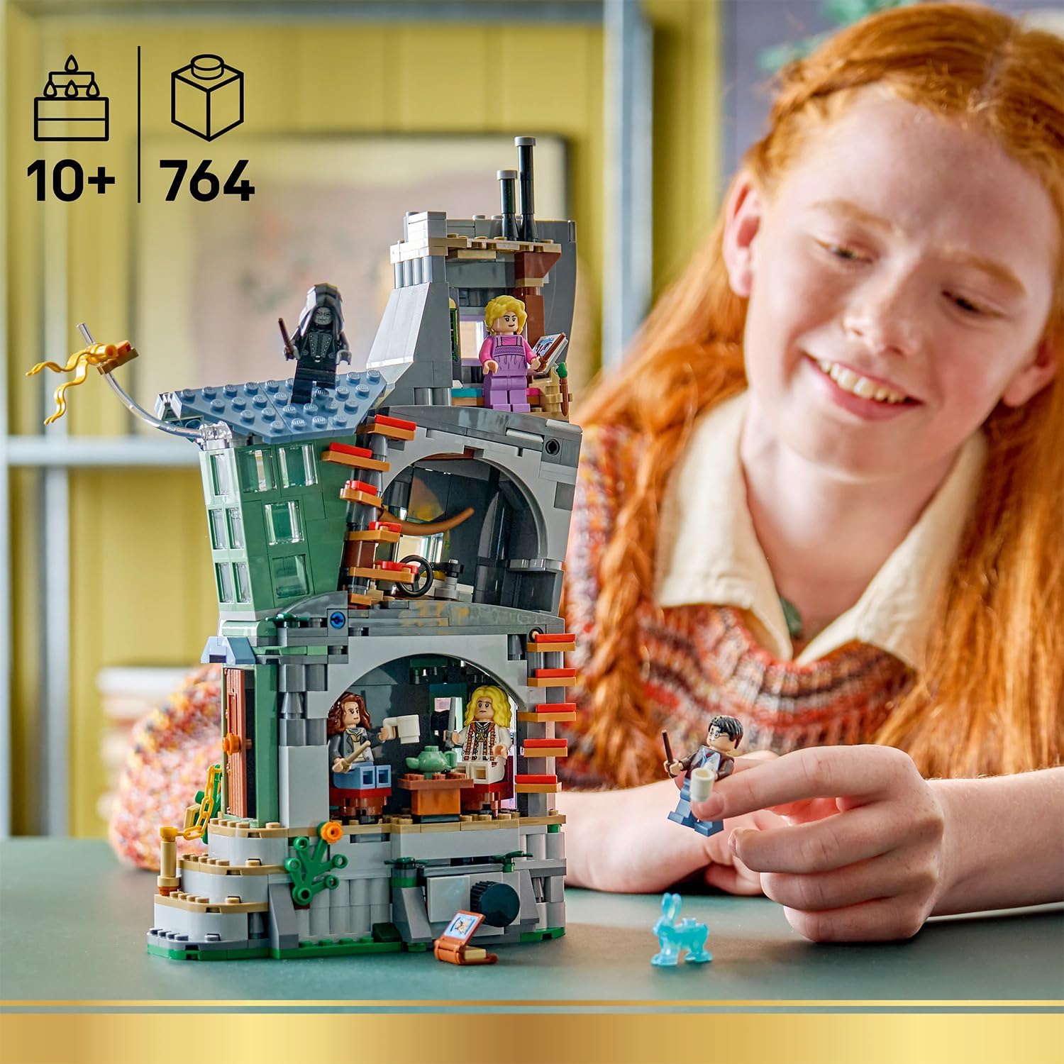 Конструктор LEGO Harry Potter Дом Полумны Лавгуд 764 дет. - фото 6