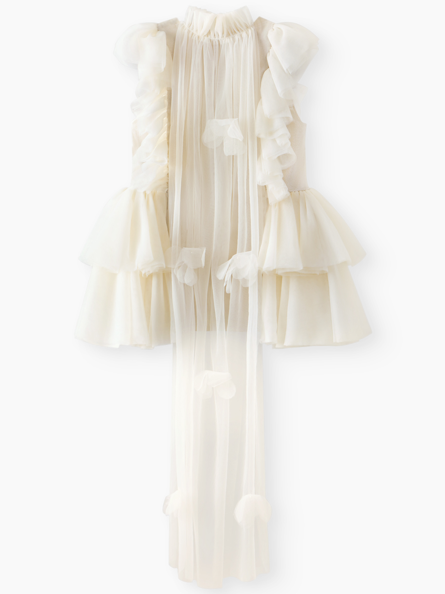 Платье Happy Baby 88617-1_white - фото 5