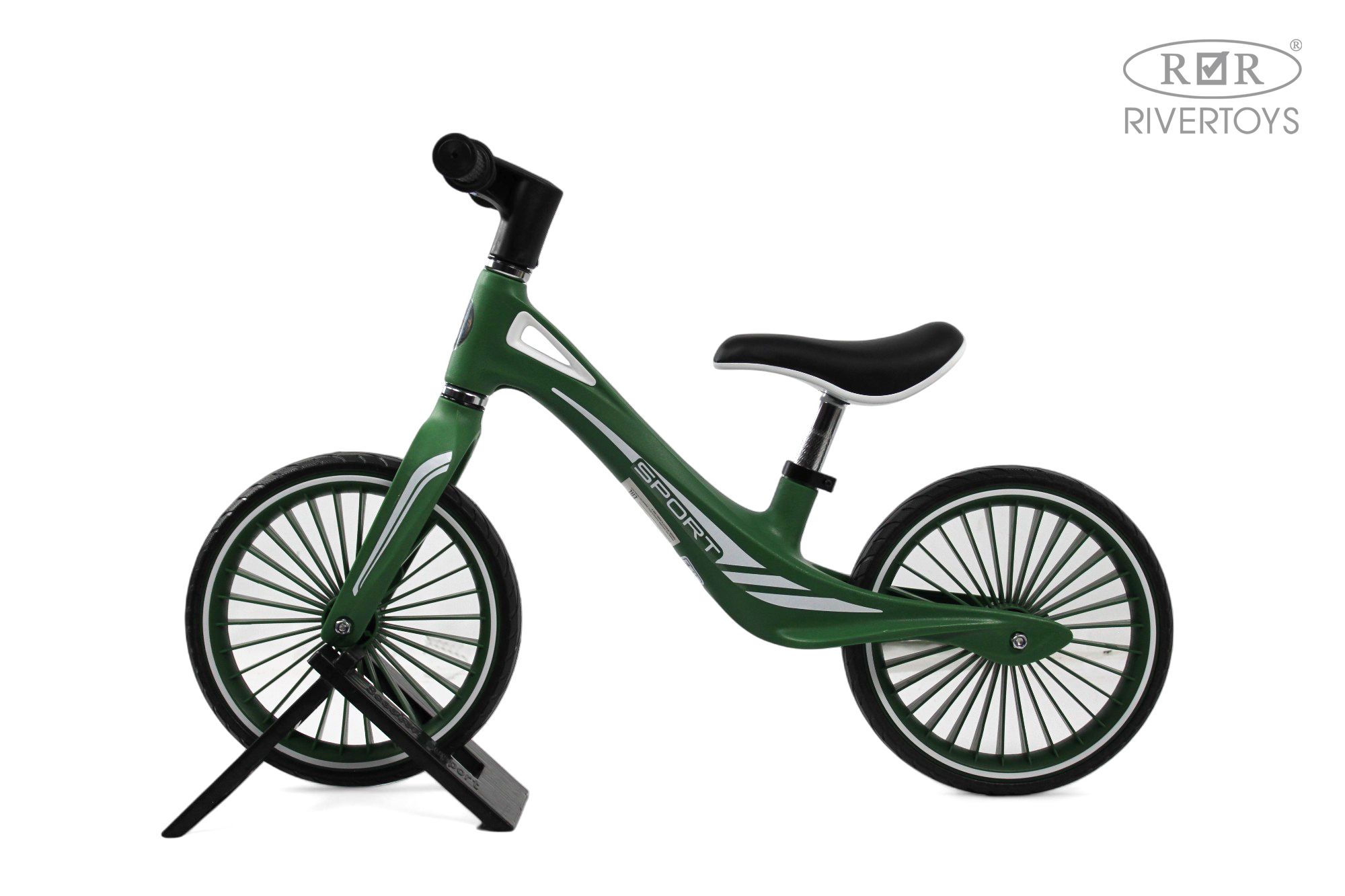 Двухколесный беговел RIVERTOYS 12 дюймов - фото 2