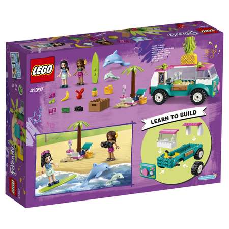Конструктор LEGO Friends Фургон-бар приготовления сока блочный